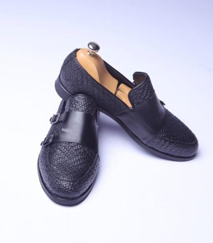 Prestige Monk Strap Shoes by Fatou Wear